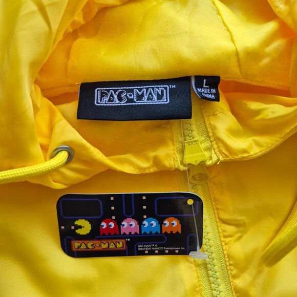 NWT PAC-Man light Weight Rain Jacket New Unisex Size Large - Picture 7 of 16